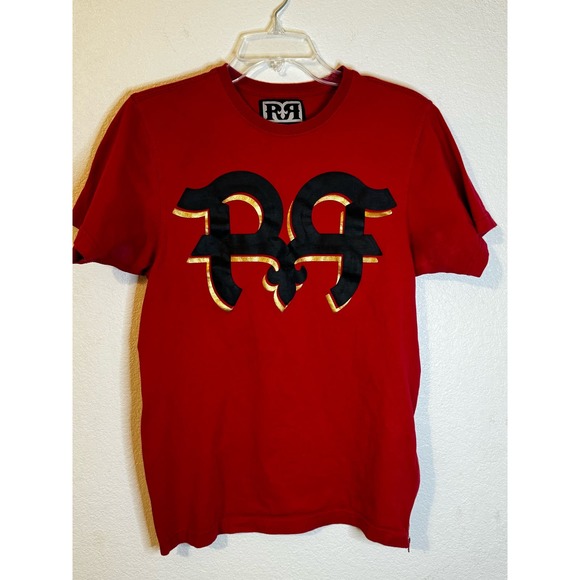 Rock‎ Revival Men's Short Sleeve T Shirt Size Small Red - Picture 1 of 8
